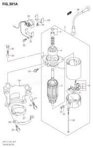 DF9.9 From 00992F-880001 (P01)  2008 drawing STARTING MOTOR (K4)