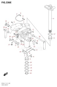 04005F-040001 (2020) 40hp E34-Italy (DF40ASVT  DF40ASVT_    DF40ASVT    DF40ASVT_2) DF40A drawing SWIVEL BRACKET (DF60ATH)