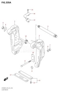 DF150AST From 15004F-040001 (E03)  2020 drawing CLAMP BRACKET