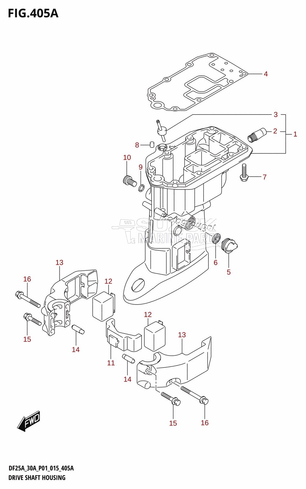 DRIVE SHAFT HOUSING