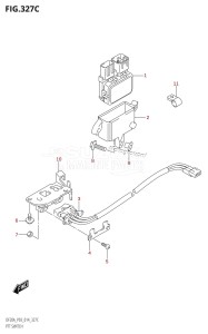 DF9.9B From 00995F-410001 (P03)  2014 drawing PTT SWITCH (DF9.9BTH:P03)