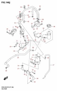 DF25A From 02504F-710001 (P01)  2017 drawing FUEL PUMP (DF30AQ:P01)