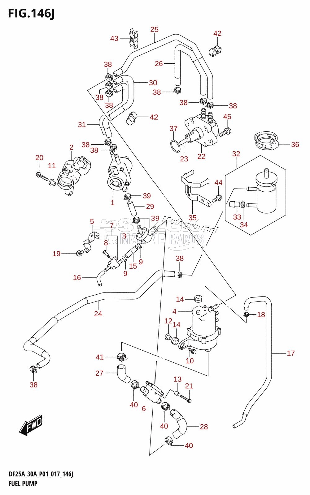 FUEL PUMP (DF30AQ:P01)