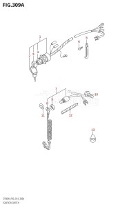 DT40 From 04005K-410001 ()  2014 drawing IGNITION SWITCH (DT40W:P40)