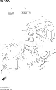 17503P-910001 (2019) 175hp E03-USA (DF175AP) DF175AP drawing SILENCER / RING GEAR COVER