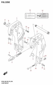 DF25A From 02504F-510001 (P03)  2015 drawing CLAMP BRACKET (DF25AQ:P03)