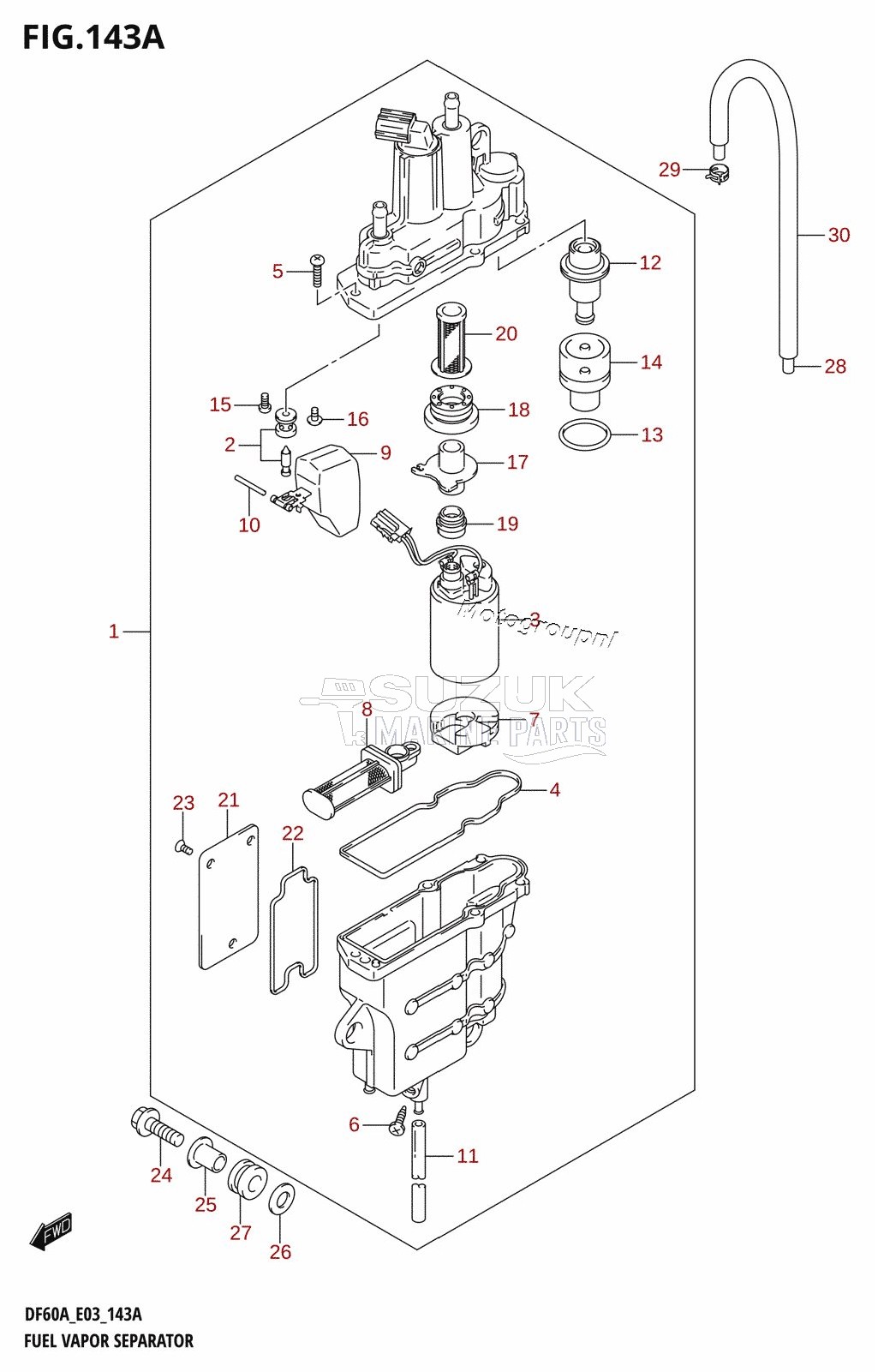 FUEL VAPOR SEPARATOR