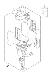 DF 90A drawing Gasket Set