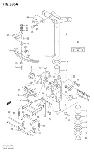 02001F-780001 (2007) 20hp E01-Gen. Export 1 (DF20RK7  DF20RK8) DF20 drawing SWIVEL BRACKET