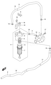 Outboard DF 115A drawing Fuel Pump