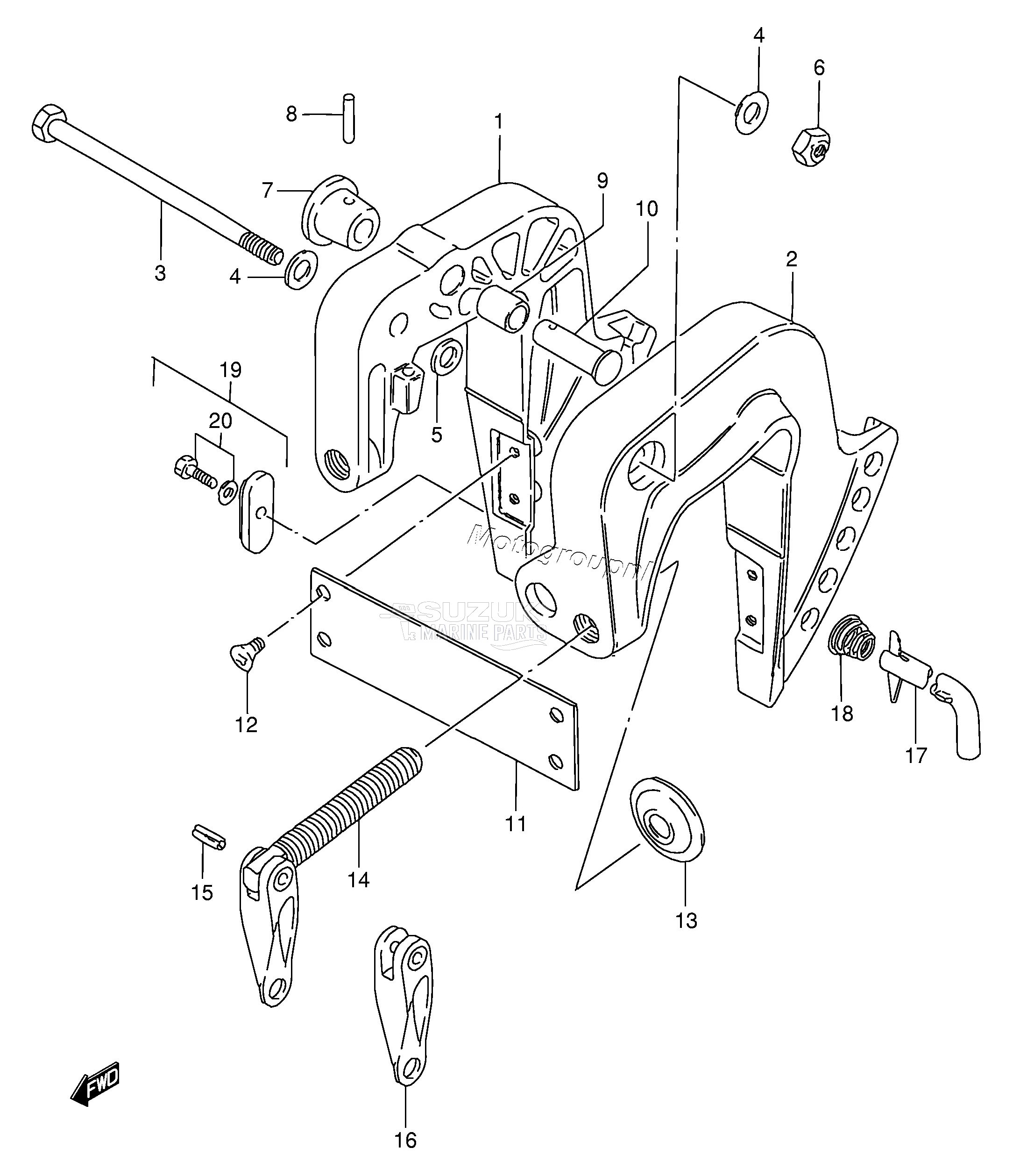 CLAMP BRACKET