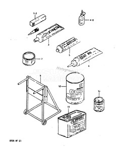 DT25 From 02503-405316-407354 ()  1984 drawing OPTIONAL