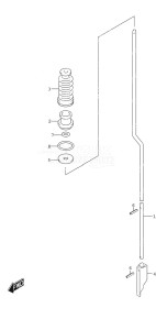 DF 6 drawing Shift Rod