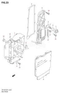 DF140 From 14002Z-010001 (E01 E40)  2010 drawing RECTIFIER