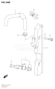 05003F-610001 (2016) 50hp E01-Gen. Export 1 (DF50A  DF50ATH) DF50A drawing FUEL INJECTOR (DF50A:E01)