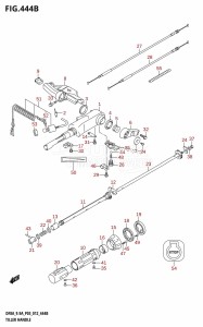 DF9.9A From 00994F-610001 (P01)  2016 drawing TILLER HANDLE (DF9.9A:P03)