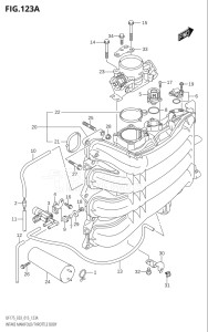 15002Z-510001 (2005) 150hp E03-USA (DF150Z  DF150ZG) DF150Z drawing INTAKE MANIFOLD / THROTTLE BODY (DF150T:E03)