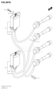 DF140A From 14003F-040001 (E11 E40)  2020 drawing IGNITION COIL