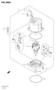 DF300 From 30001F-780001 (E03)  2007 drawing PTT MOTOR