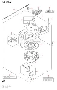 DF15A From 01504F-310001 (P01)  2013 drawing RECOIL STARTER (DF9.9B:P01)