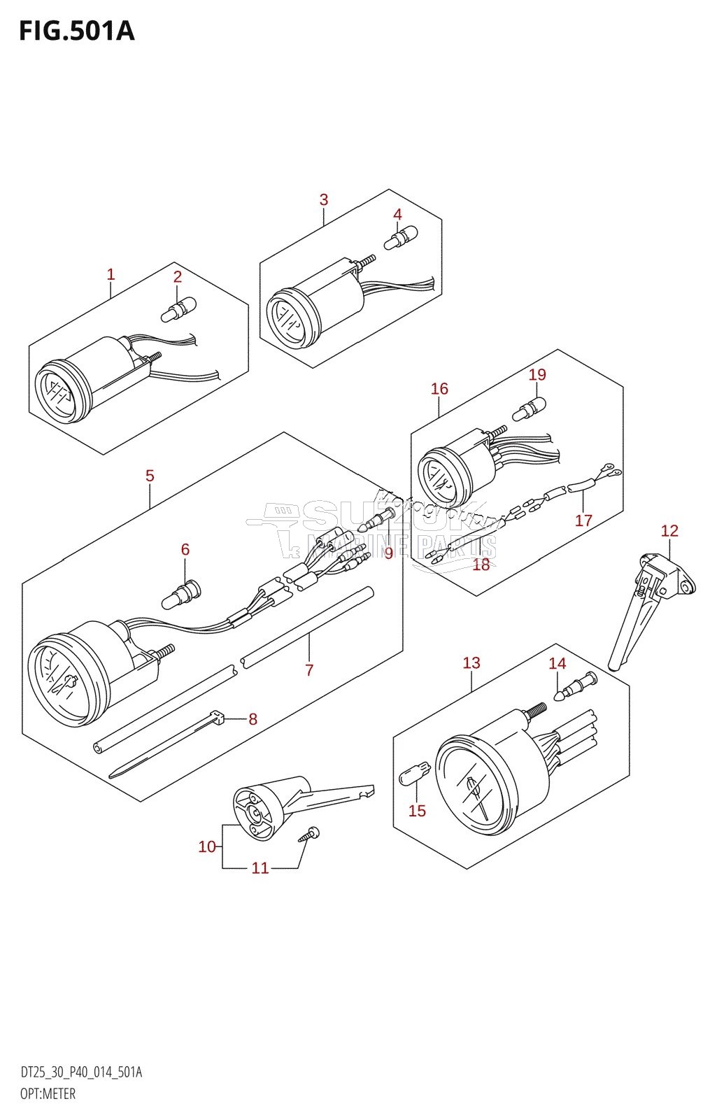 OPT:METER (DT30:P40:E-STARTER)