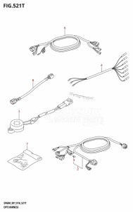 DF40A From 04003F-610001 (E01 E34)  2016 drawing OPT:HARNESS (DF60AVTH:E01)