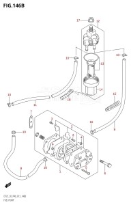 DT30 From 03005-310001 ()  2013 drawing FUEL PUMP (DT30:P40)