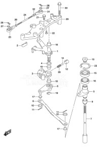 Outboard DF 250AP drawing Clutch Shaft