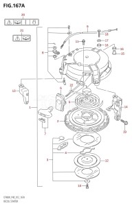 DT40 From 04005K-210001 ()  2012 drawing RECOIL STARTER