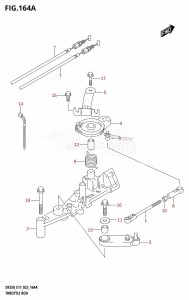 DF200Z From 20002Z-140001 (E01 E40)  2021 drawing THROTTLE ROD