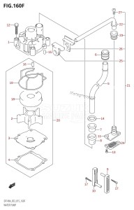 DF140AZ From 14003Z-510001 (E03)  2015 drawing WATER PUMP (DF115AST:E03)