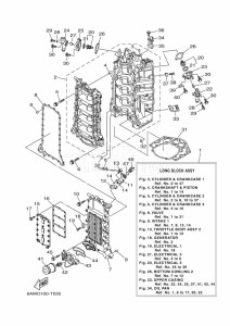 F350AETX drawing CYLINDER--CRANKCASE-1