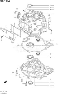 02503F-110001 (2011) 25hp E03-USA (DF25  DF25R) DF25 drawing CYLINDER BLOCK