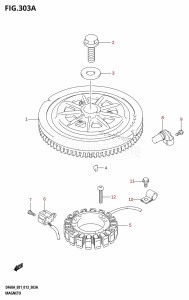 DF50A From 05003F-310001 (E01)  2013 drawing MAGNETO