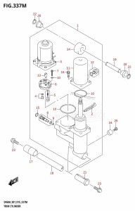 DF40A From 04003F-510001 (E01 E13)  2015 drawing TRIM CYLINDER (DF60AVT:E01)