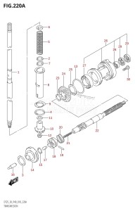 DT30 From 03005-910001 ()  2019 drawing TRANSMISSION (S-TRANSOM)