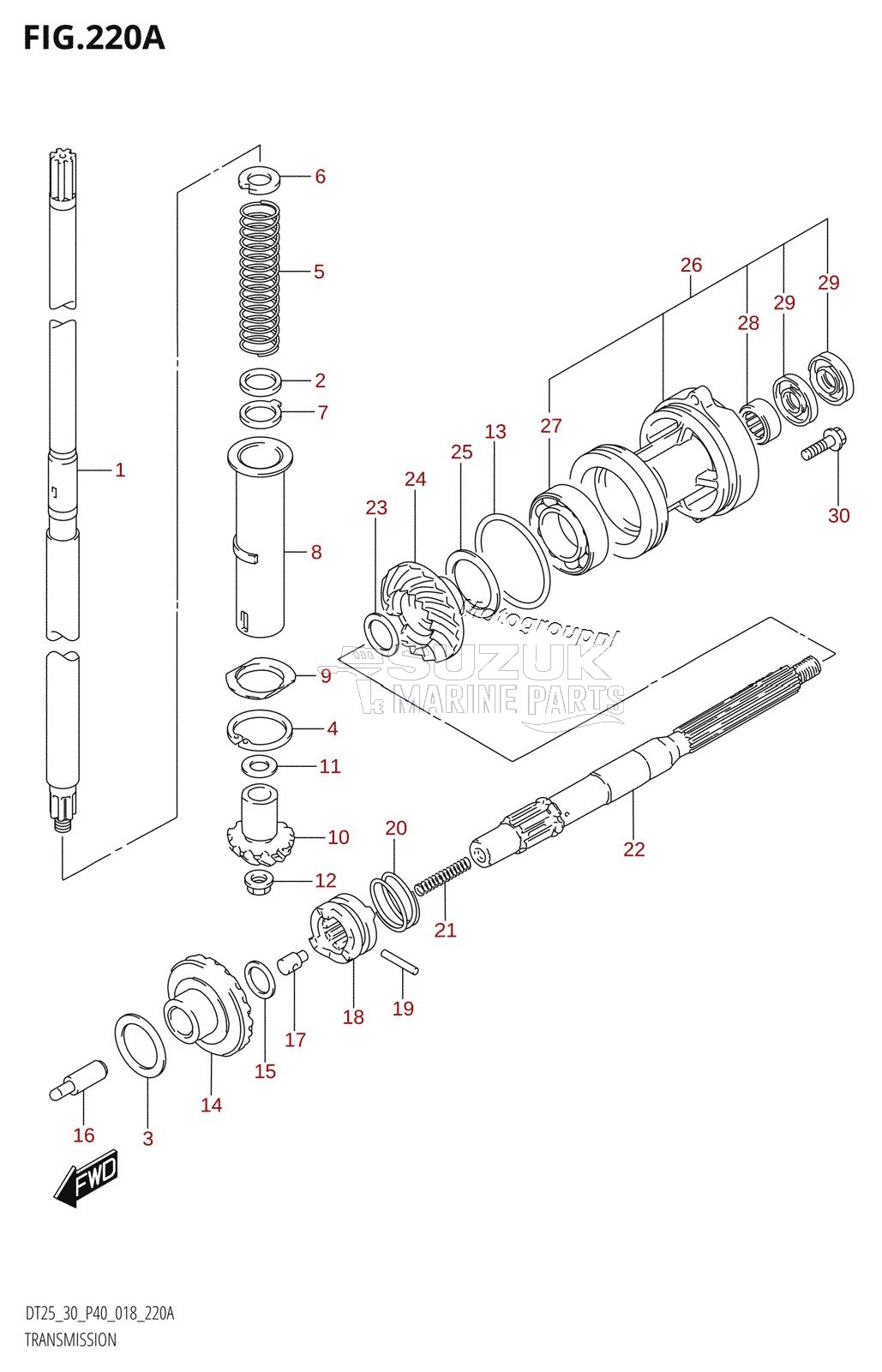 TRANSMISSION (S-TRANSOM)