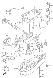 DT 140 drawing Drive Shaft Housing