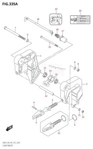 DF8A From 00801F-510001 (P01)  2015 drawing CLAMP BRACKET (DF8A:P01)