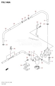 DF150 From 15002F-310001 (E01 E40)  2013 drawing FUEL PUMP (DF150T:E01)