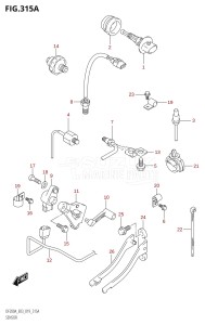 DF150A From 15003F-910001 (E03)  2019 drawing SENSOR