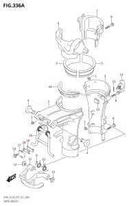 DF6A From 00603F-240001 (P01)  2022 drawing SWIVEL BRACKET