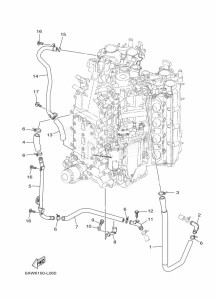 F350AETU drawing CYLINDER-AND-CRANKCASE-4