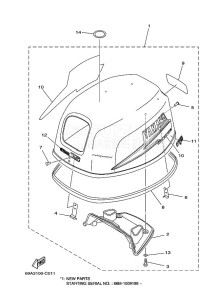 F15PLRC drawing FAIRING-UPPER