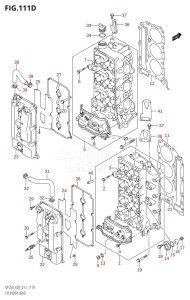 DF250ST From 25004F-310001 (E03)  2013 drawing CYLINDER HEAD (DF225Z:E03)