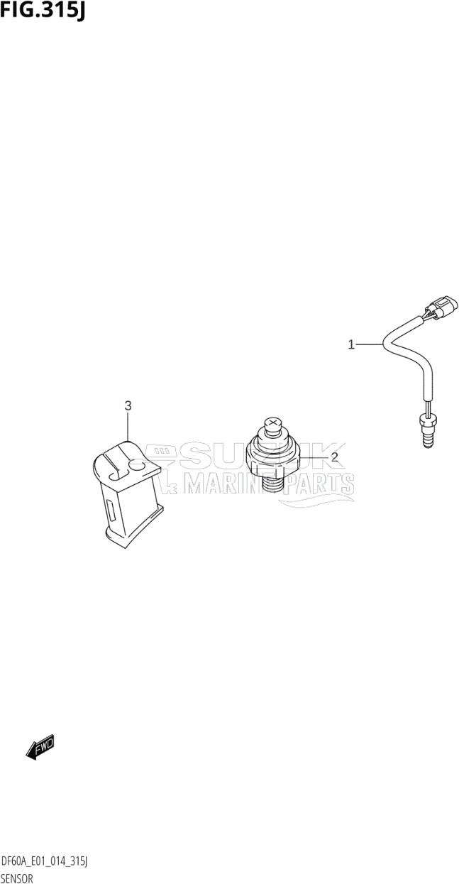 SENSOR (DF60AQH:E01)