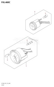 DF140AZ From 14003Z-040001 (E40)  2020 drawing METER (DF140AZ:E01)