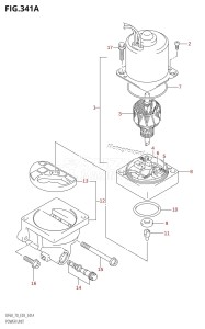 DF60 From 06001F-971001 (E03)  1999 drawing POWER UNIT (W,X,Y)