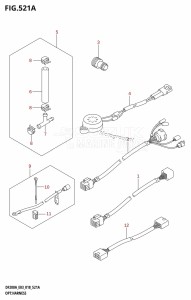 DF200AZ From 20003Z-810001 (E03)  2018 drawing OPT:HARNESS