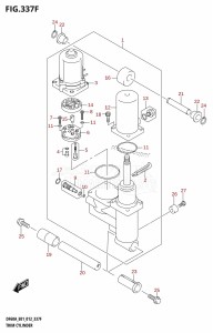 DF40A From 04003F-210001 (E01)  2012 drawing TRIM CYLINDER (DF60A:E40)